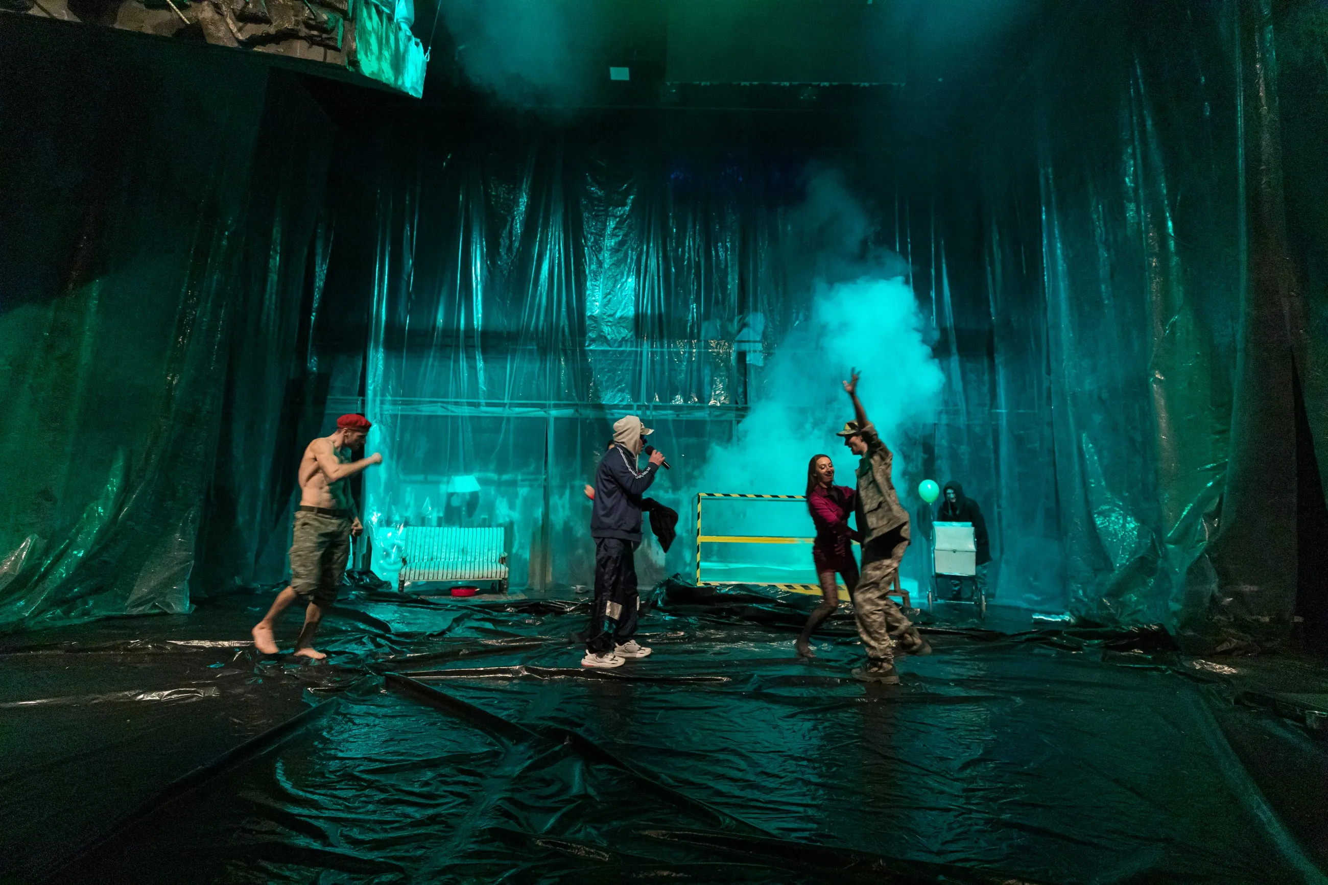 Woyzeck — színpadkép