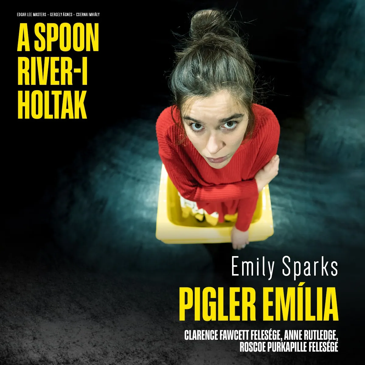 A Spoon-riveri holtak — színpadkép