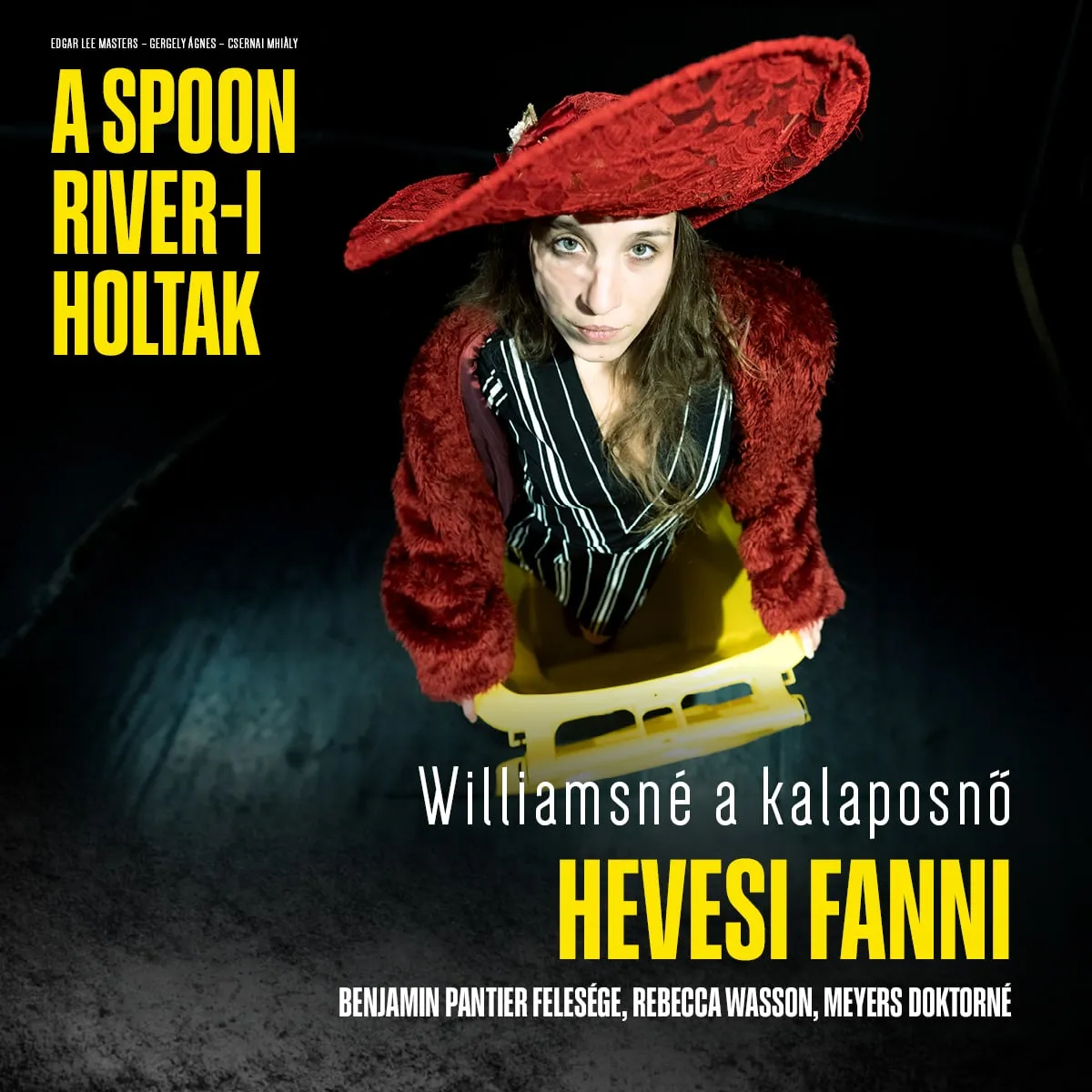 A Spoon-riveri holtak — színpadkép
