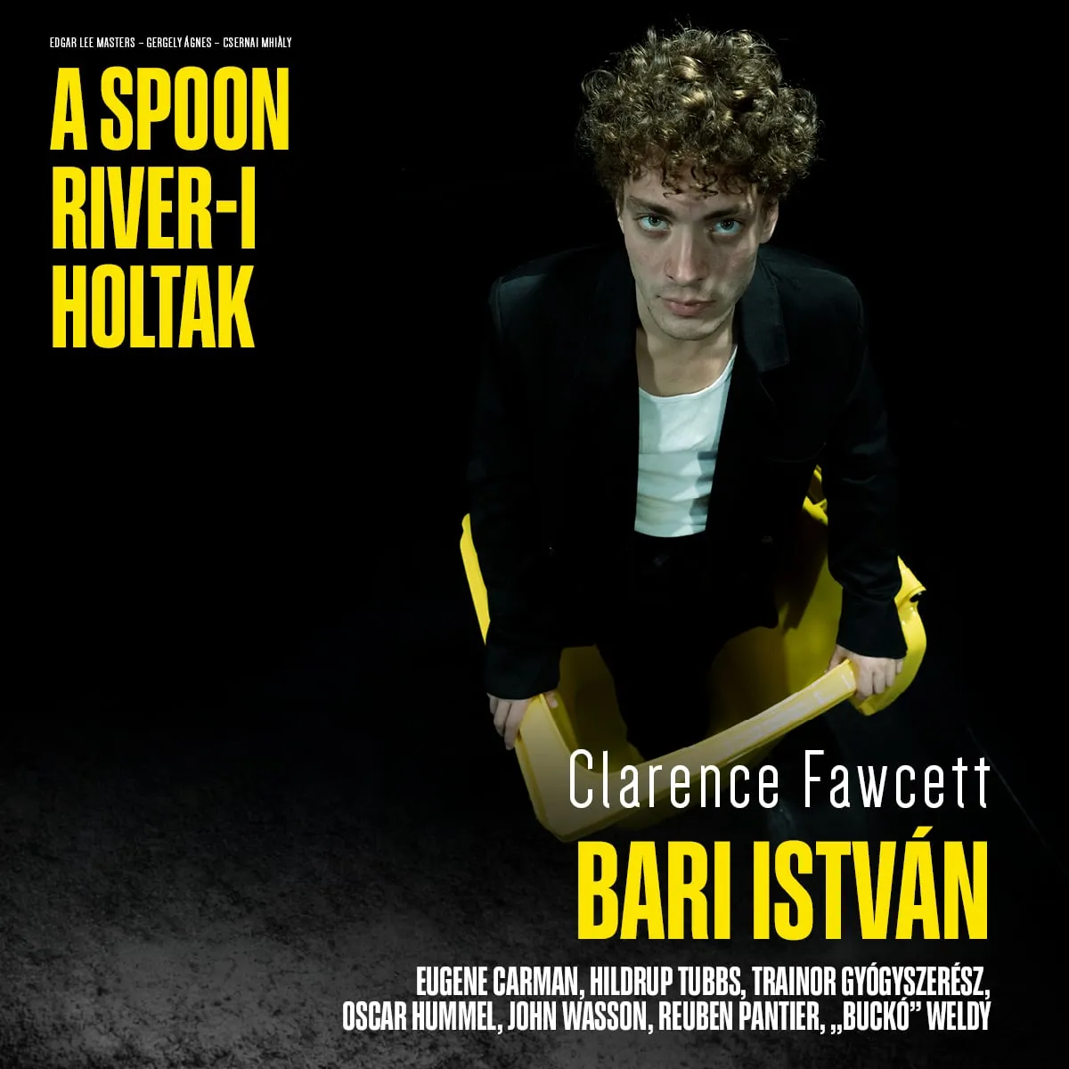 A Spoon-riveri holtak — színpadkép